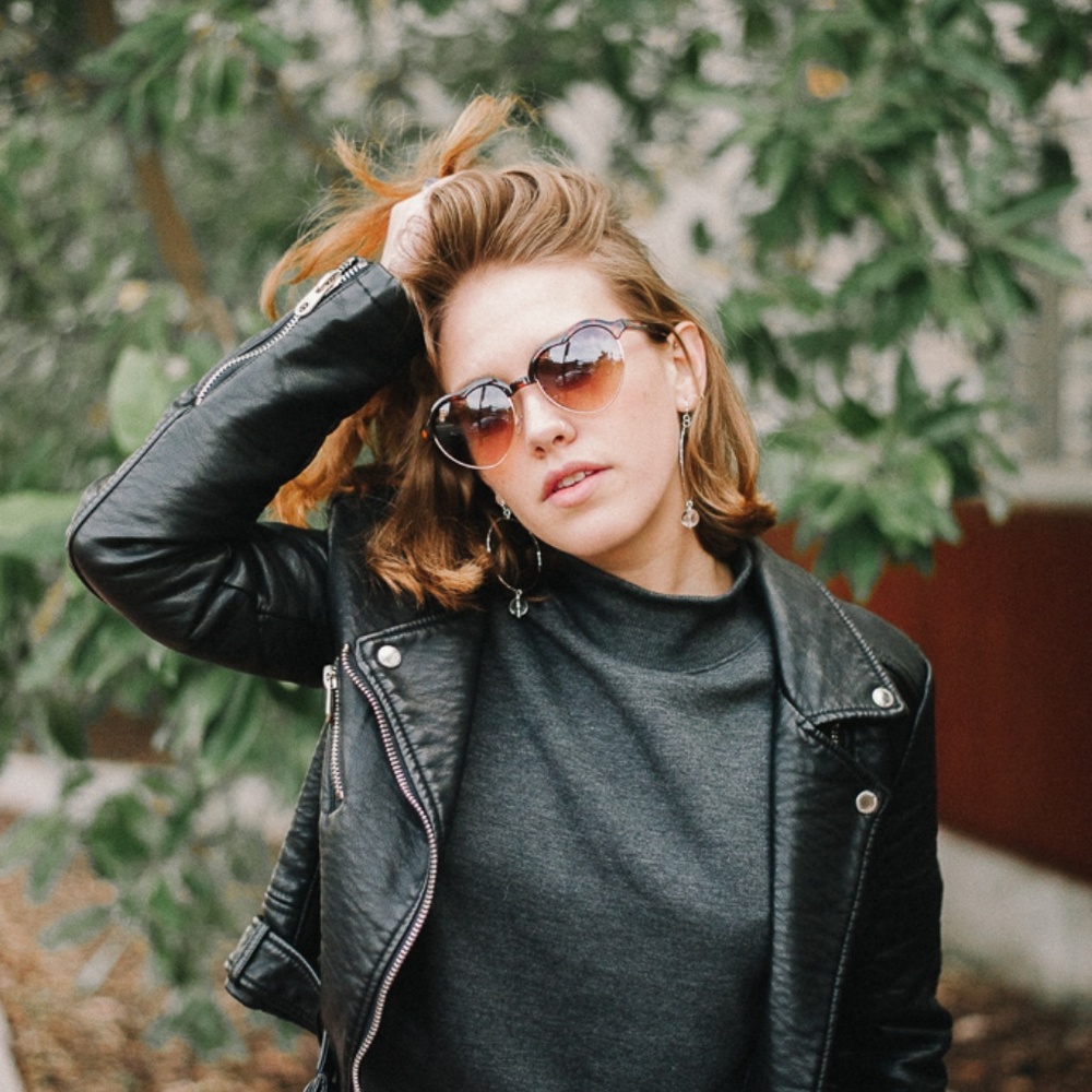 Members Only x Urban Outfitters vegan moto jacket